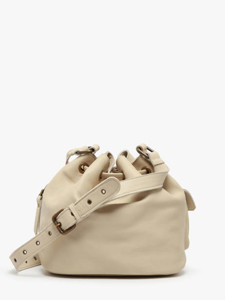 Cross Body Tas Cargo Leder Basilic pepper Beige cargo BCAR06 ander zicht 4